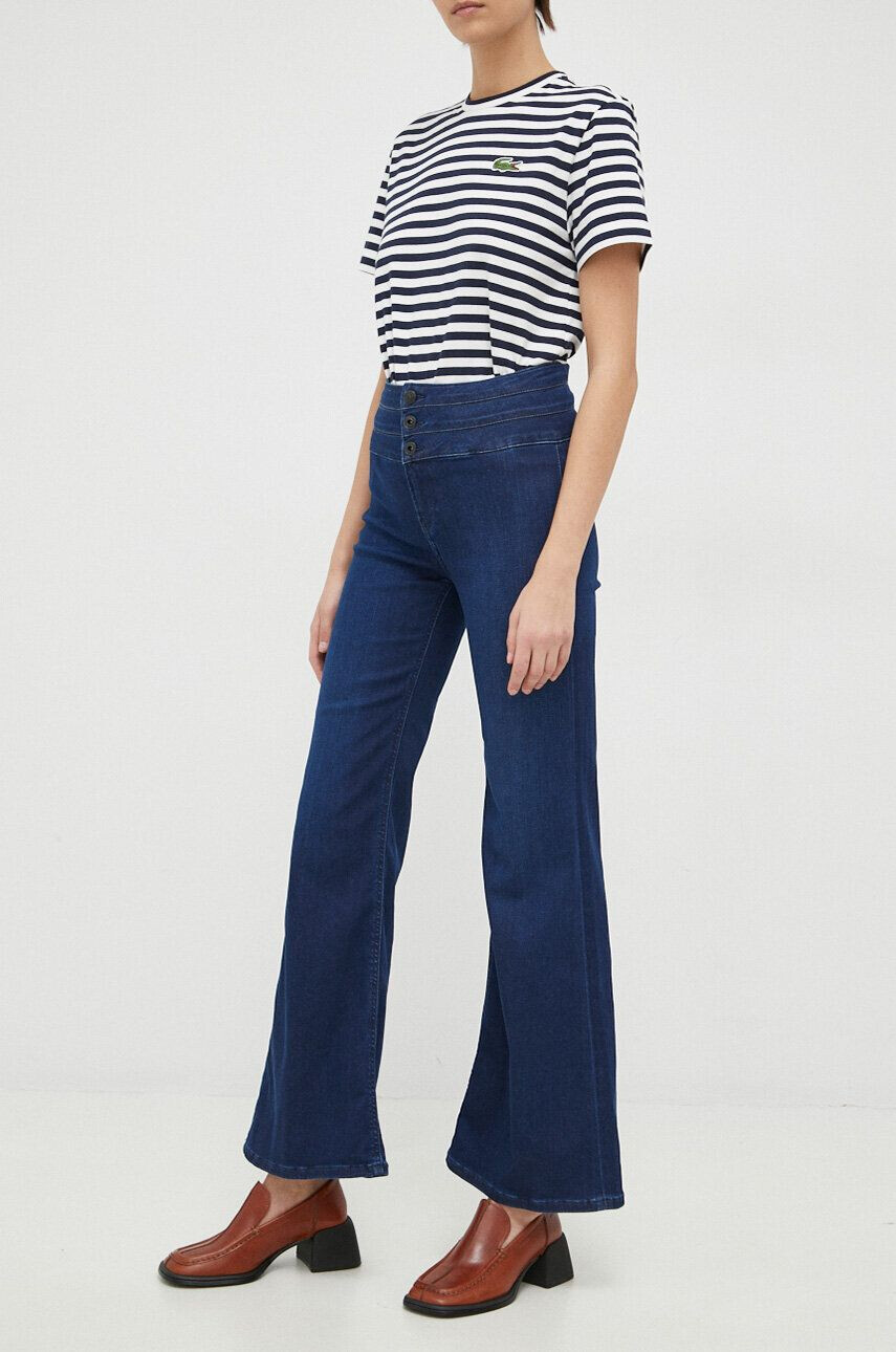 Pepe Jeans jeansi Willa Tripple femei high waist - Pled.ro