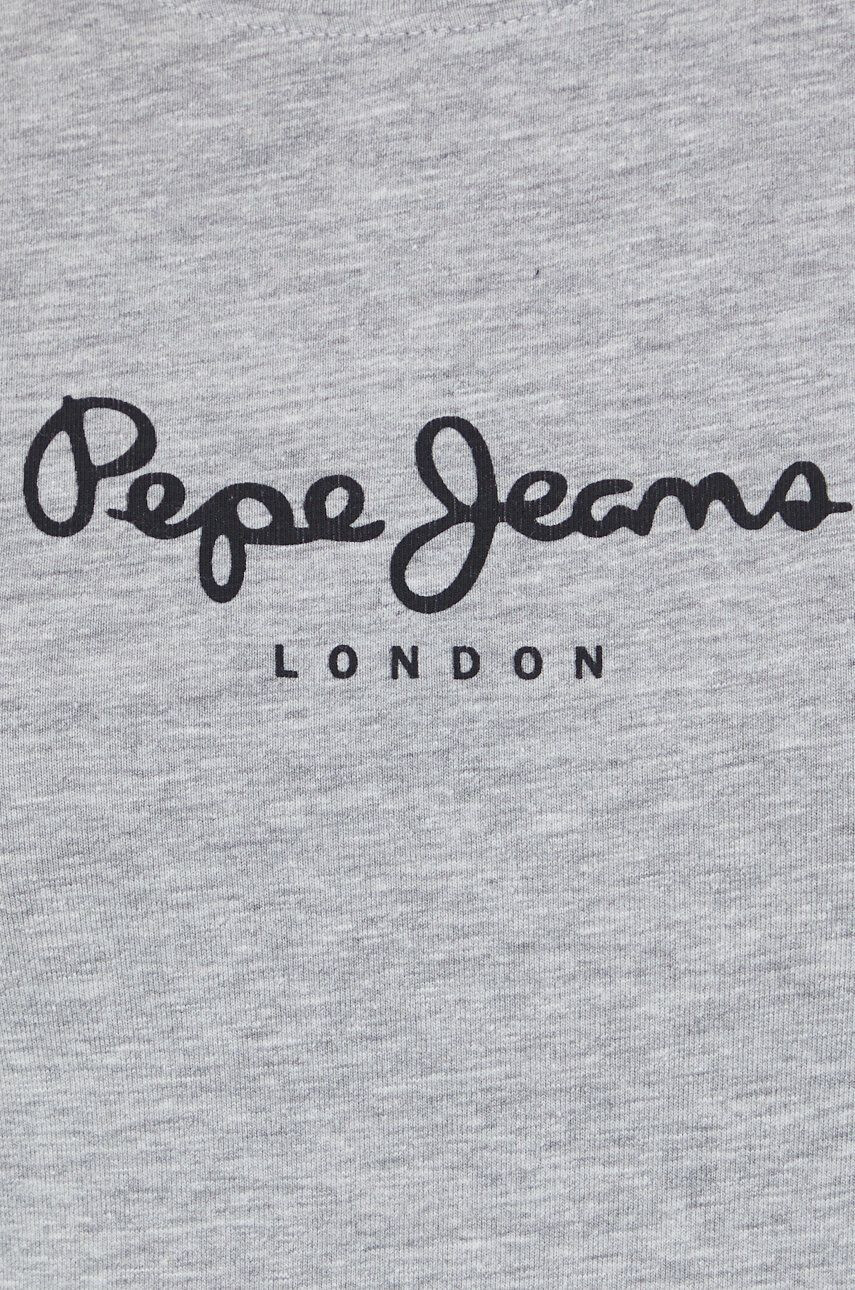 Pepe Jeans longsleeve femei culoarea gri - Pled.ro