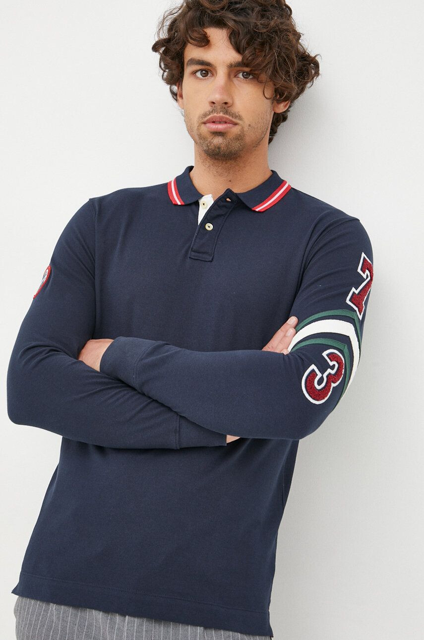 Pepe Jeans longsleeve din bumbac - Pled.ro