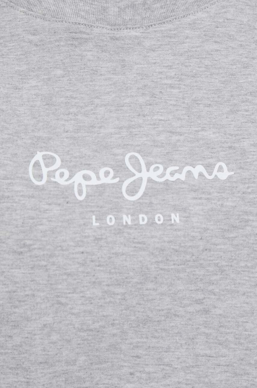 Pepe Jeans longsleeve din bumbac WENDYS LS culoarea gri - Pled.ro