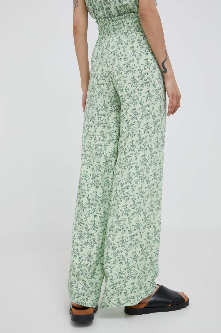 Pepe Jeans pantaloni femei culoarea verde drept high waist - Pled.ro