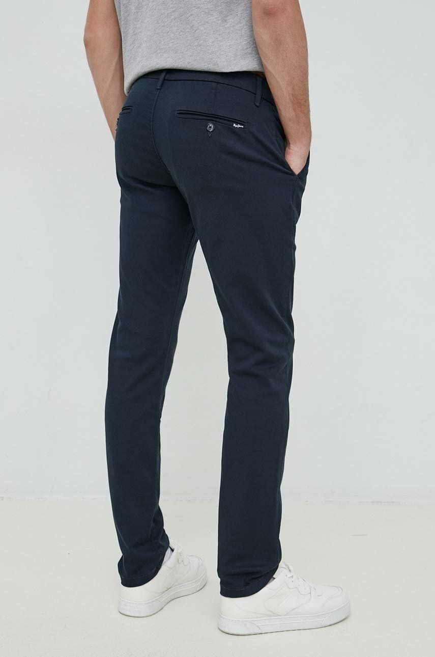 Pepe Jeans pantaloni James barbati culoarea rosu mulata - Pled.ro