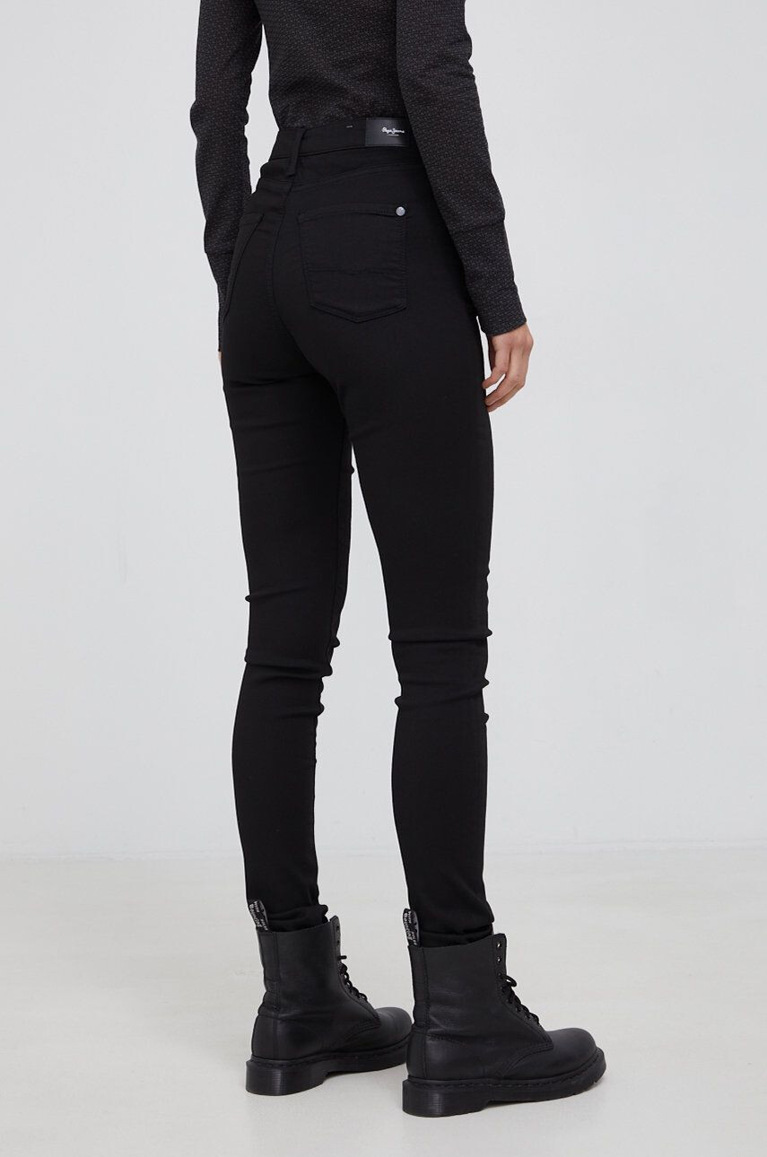 Pepe Jeans Pantaloni Regent femei high waist - Pled.ro