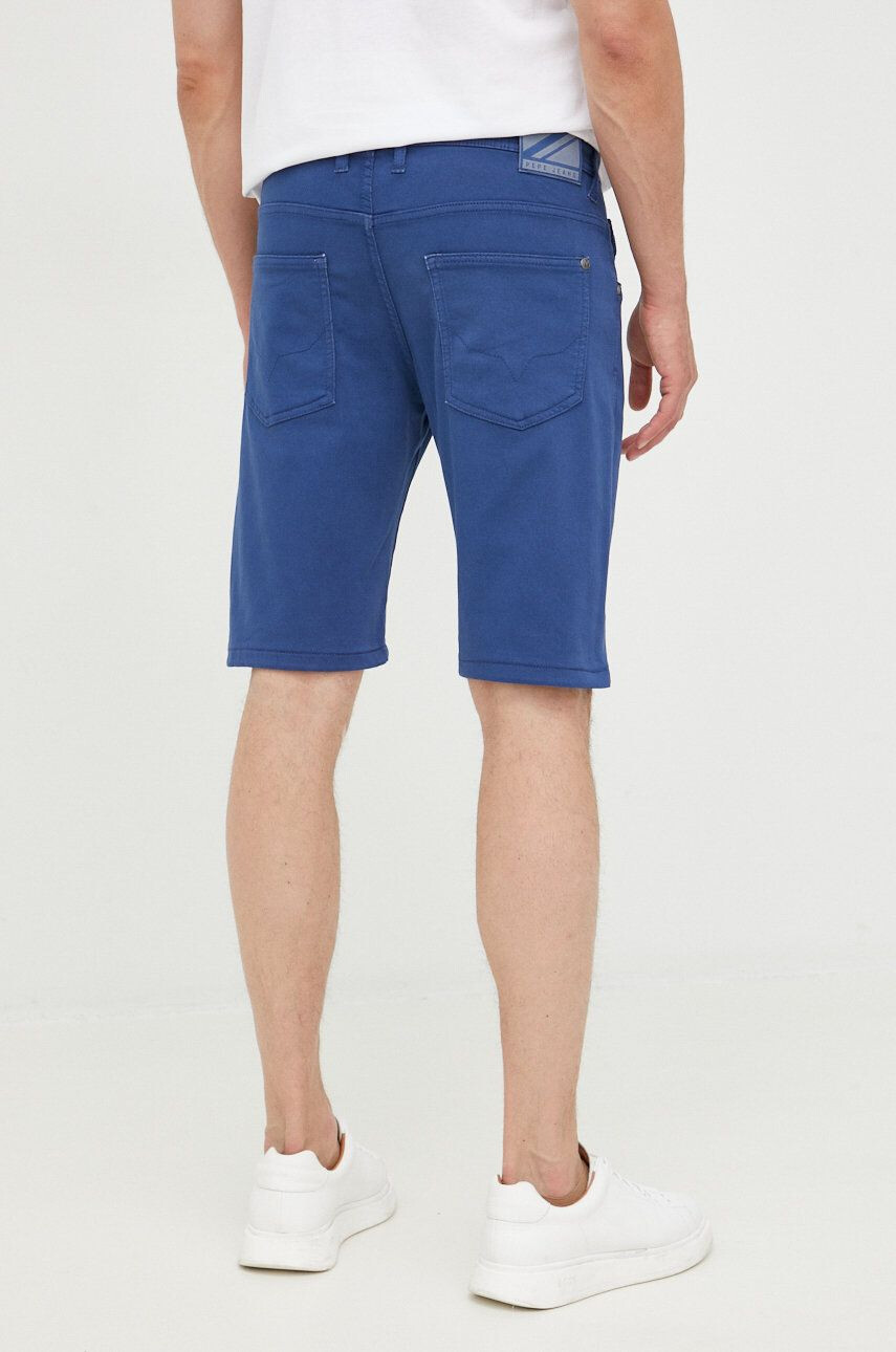 Pepe Jeans pantaloni scurti barbati culoarea albastru marin - Pled.ro