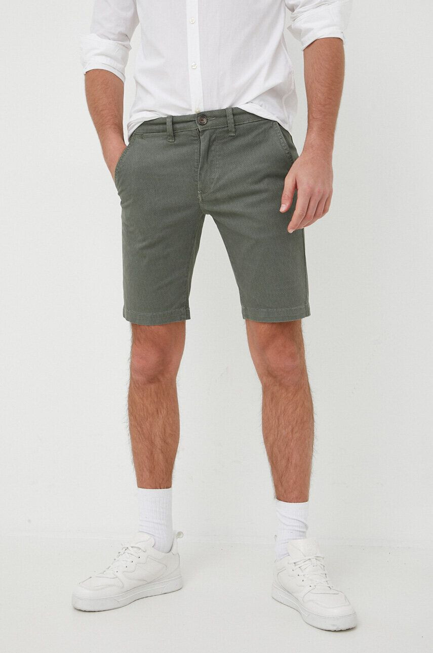 Pepe Jeans pantaloni scurti Charly barbati culoarea verde - Pled.ro