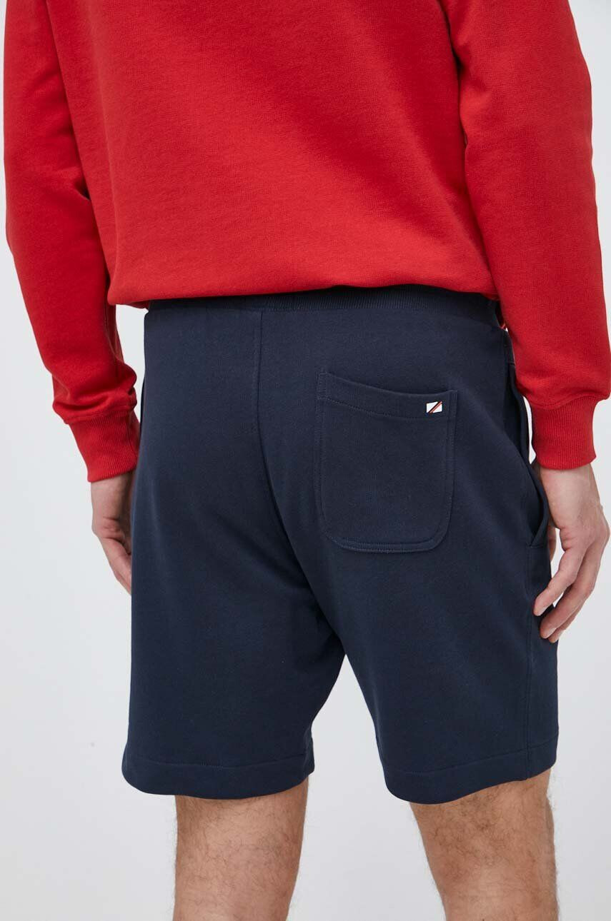 Pepe Jeans pantaloni scurti din bumbac Edward culoarea albastru marin - Pled.ro