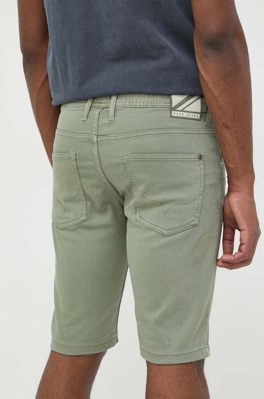 Pepe Jeans pantaloni scurti Jagger barbati culoarea verde - Pled.ro