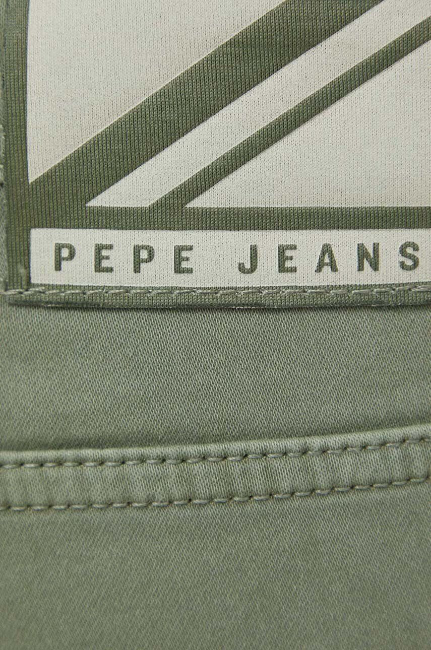 Pepe Jeans pantaloni scurti Jagger barbati culoarea verde - Pled.ro