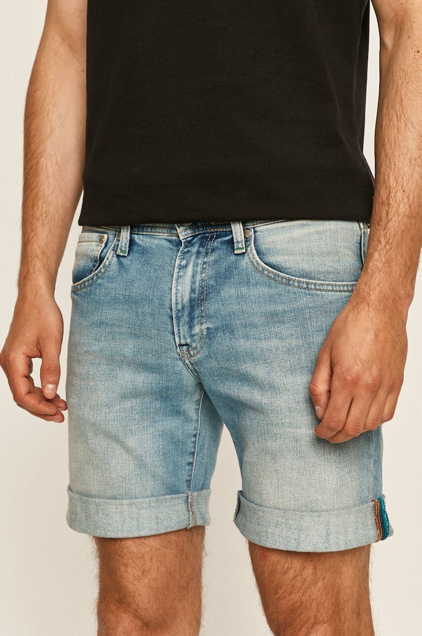 Pepe Jeans Pantaloni scurti jeans Cane - Pled.ro