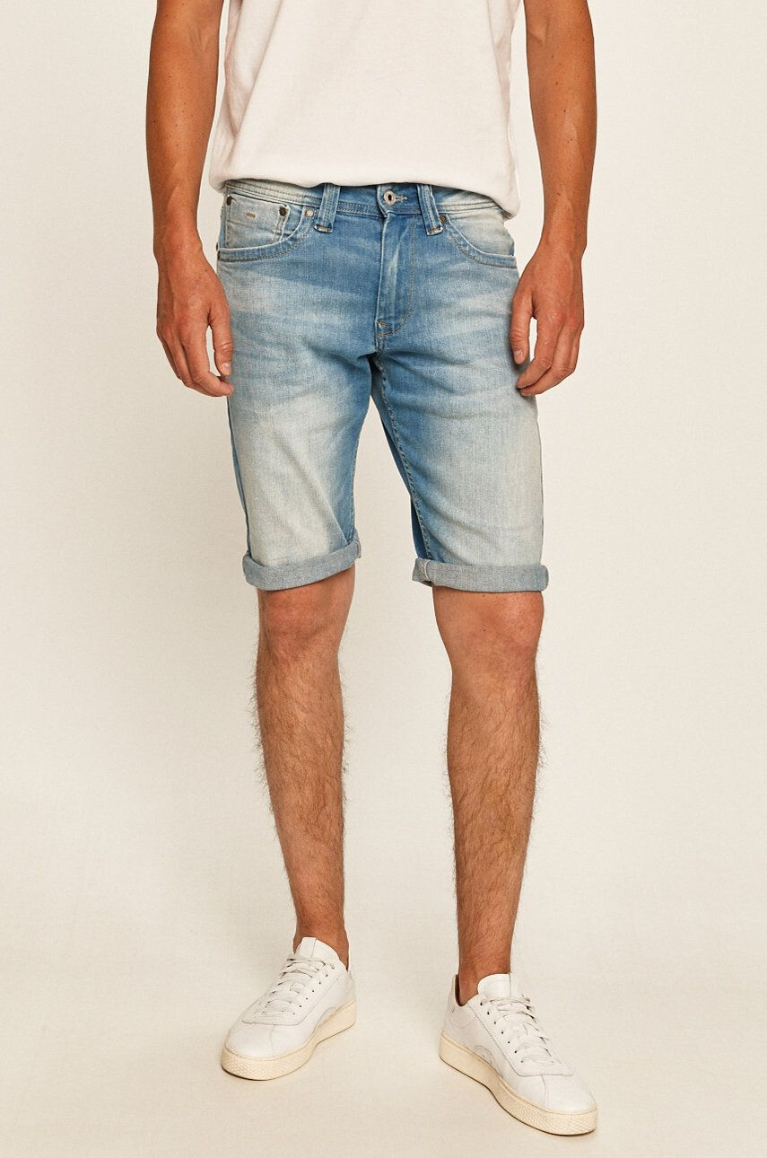 Pepe Jeans Pantaloni scurti jeans Cash - Pled.ro