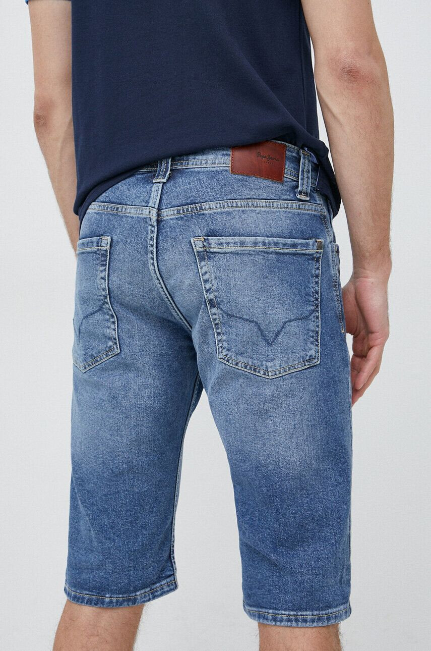 Pepe Jeans pantaloni scurti jeans Cash barbati - Pled.ro