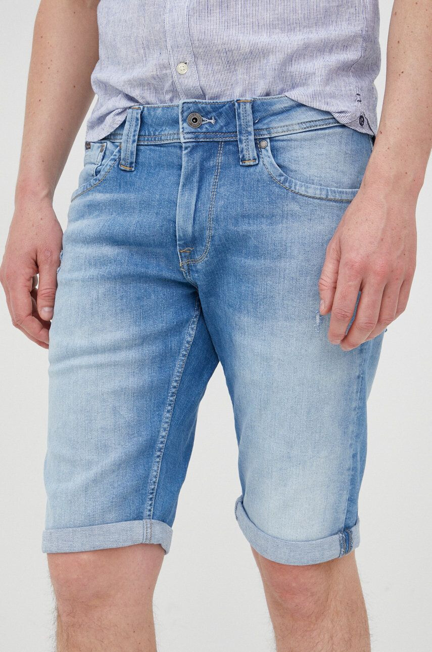 Pepe Jeans pantaloni scurti jeans Cash Short barbati - Pled.ro