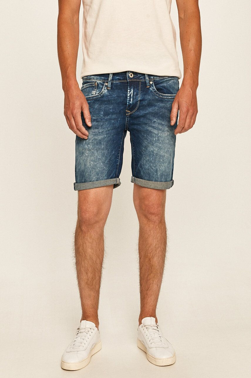 Pepe Jeans Pantaloni scurti jeans Hatch - Pled.ro