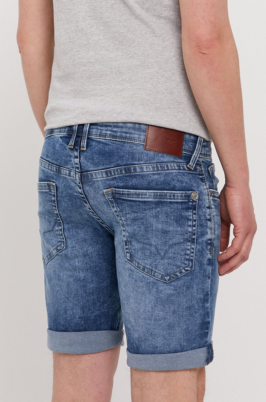 Pepe Jeans pantaloni scurti jeans Hatch barbati - Pled.ro