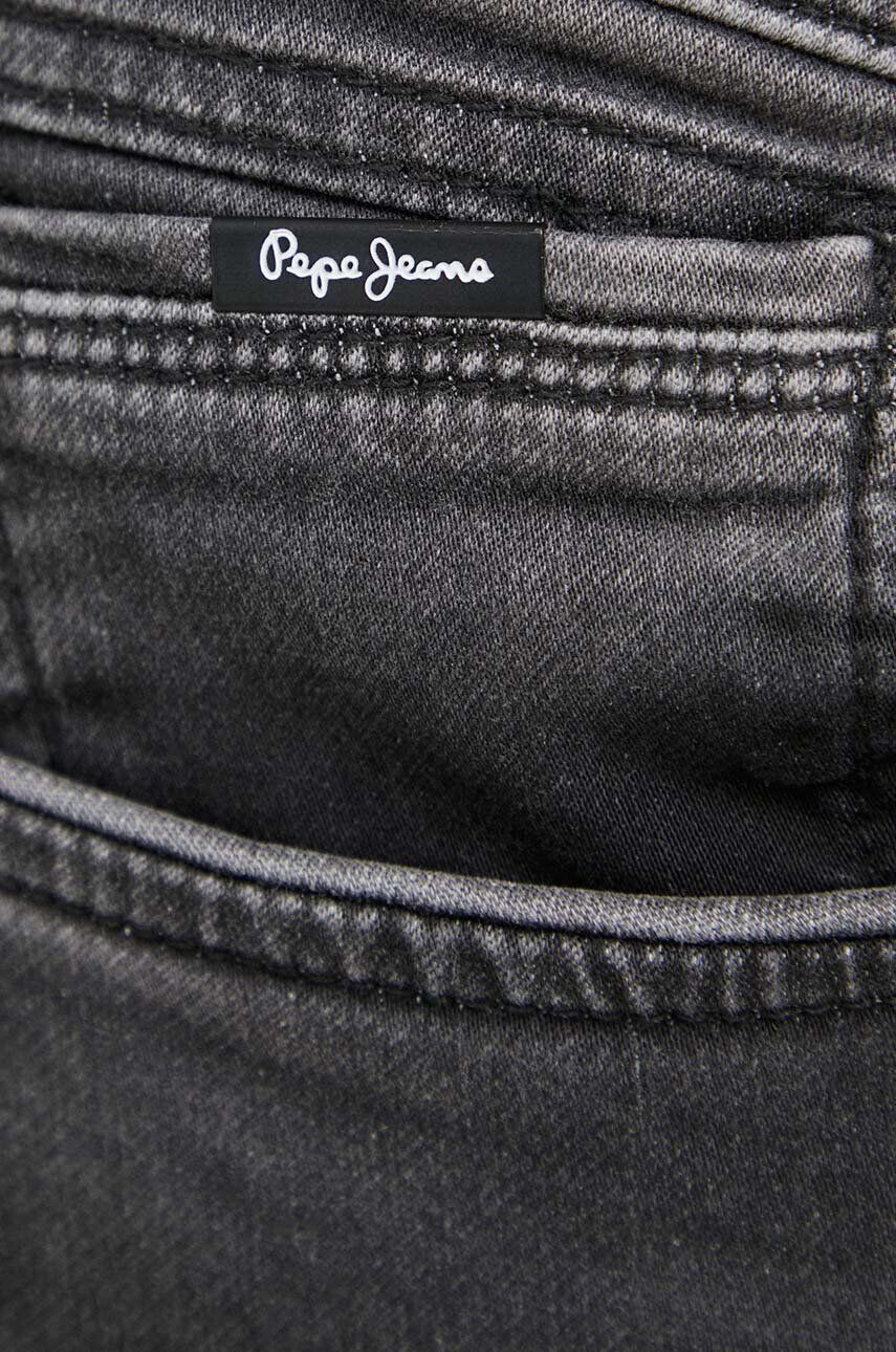 Pepe Jeans pantaloni scurti jeans Jack barbati culoarea gri - Pled.ro