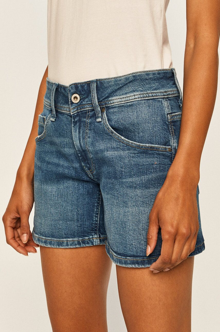 Pepe Jeans Pantaloni scurti jeans Siouxie - Pled.ro