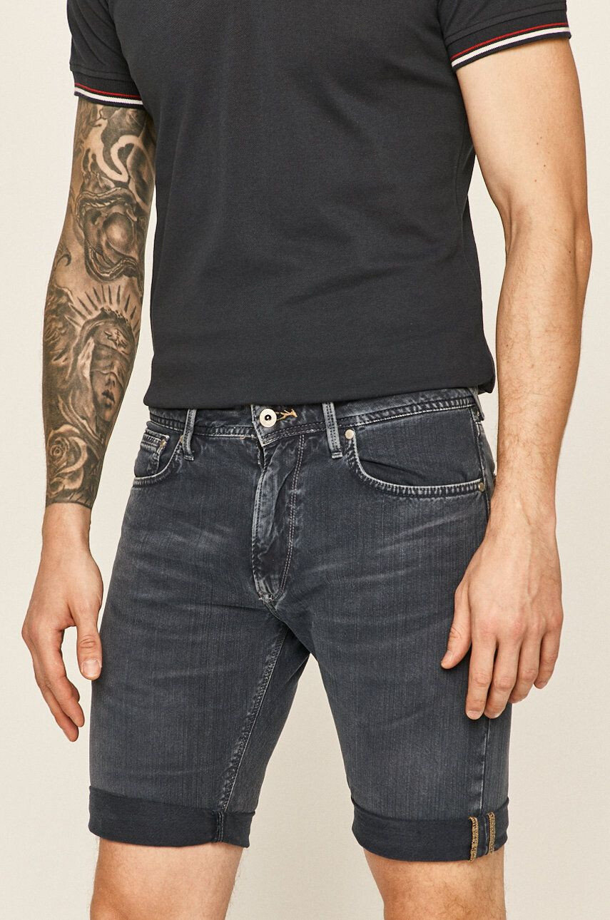 Pepe Jeans Pantaloni scurti jeans Stanley - Pled.ro