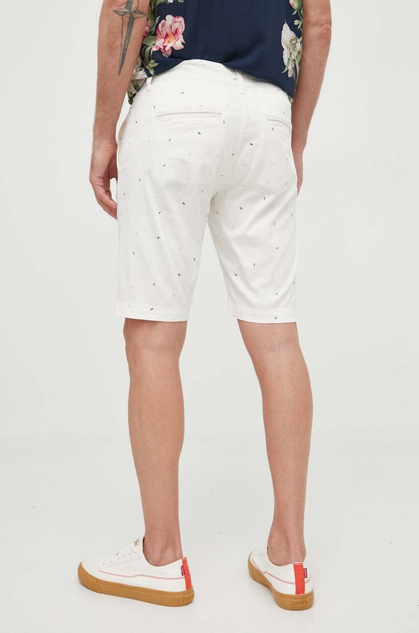 Pepe Jeans pantaloni scurti Mc Queen barbati culoarea alb - Pled.ro