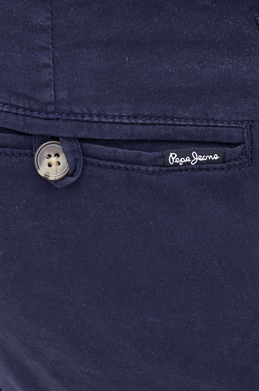 Pepe Jeans pantaloni scurti Mc Queen Short barbati culoarea albastru marin - Pled.ro