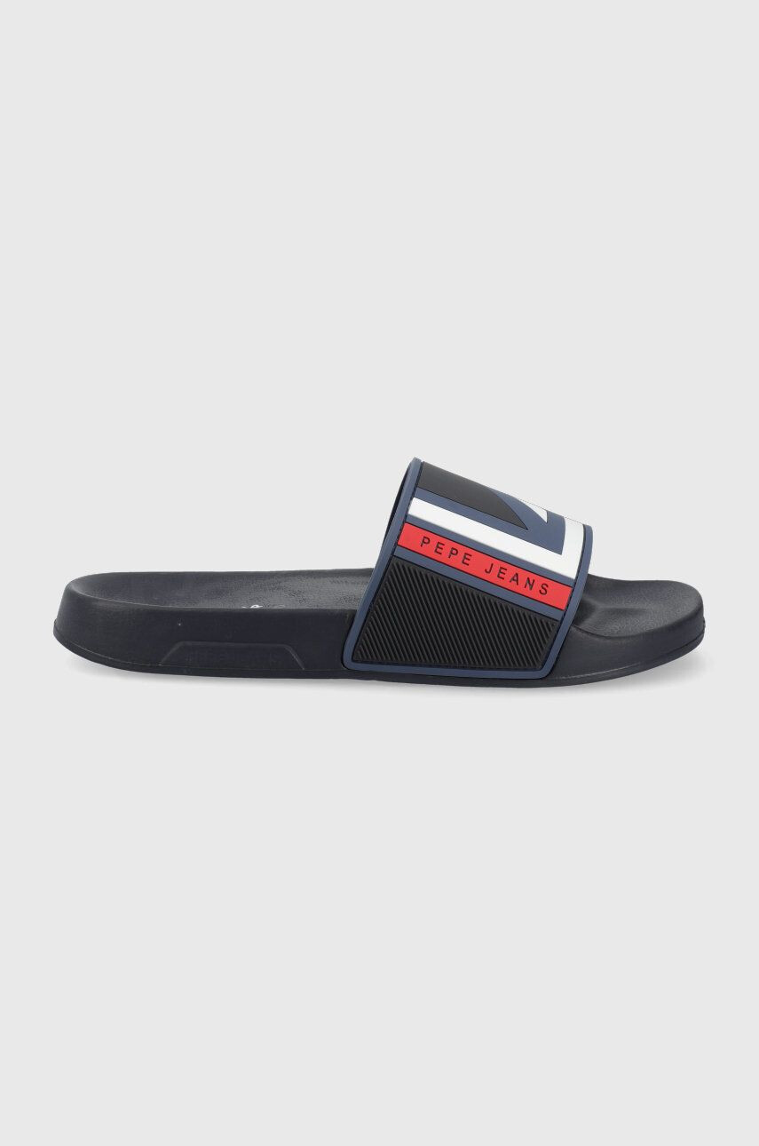 Pepe Jeans papuci Slider Flag - Pled.ro