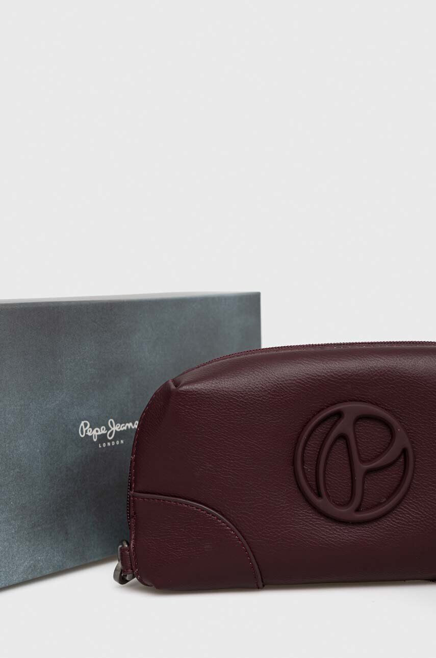 Pepe Jeans portofel culoarea bordo - Pled.ro