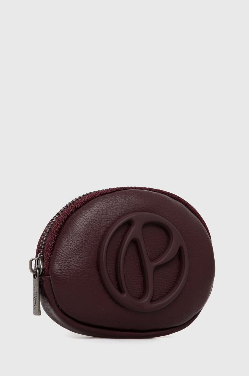 Pepe Jeans portofel culoarea bordo - Pled.ro