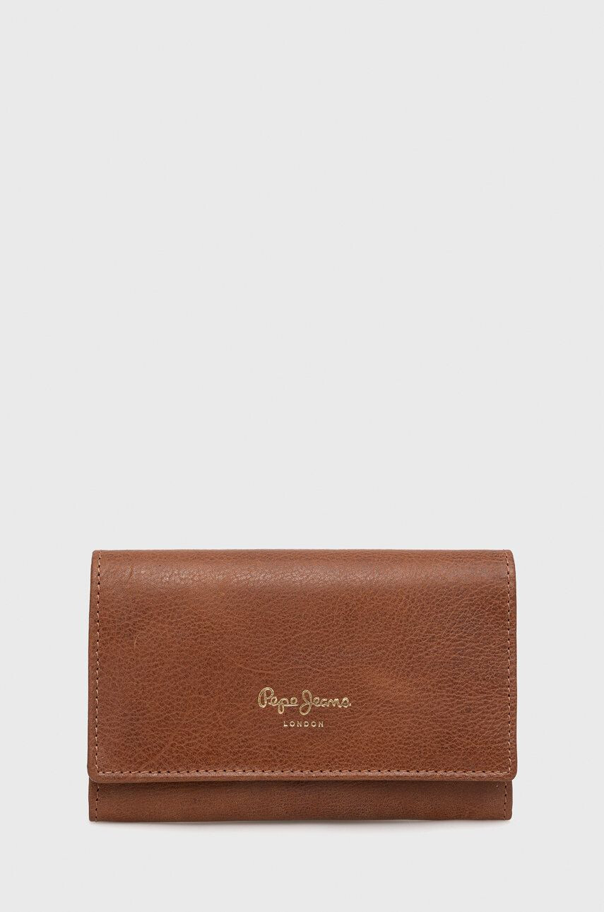 Pepe Jeans portofel de piele Yvana Wallet - Pled.ro