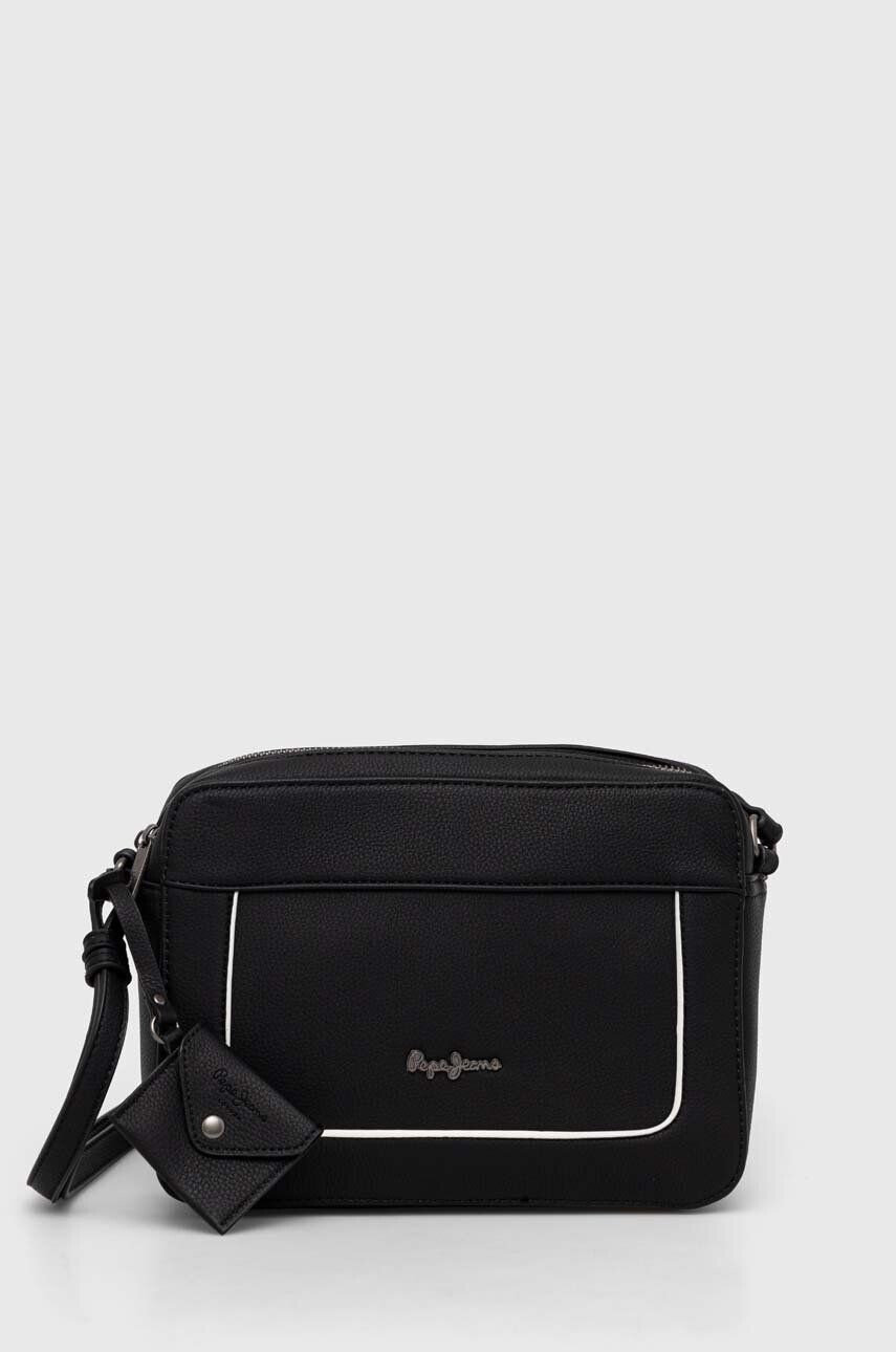 Pepe Jeans poseta culoarea negru - Pled.ro