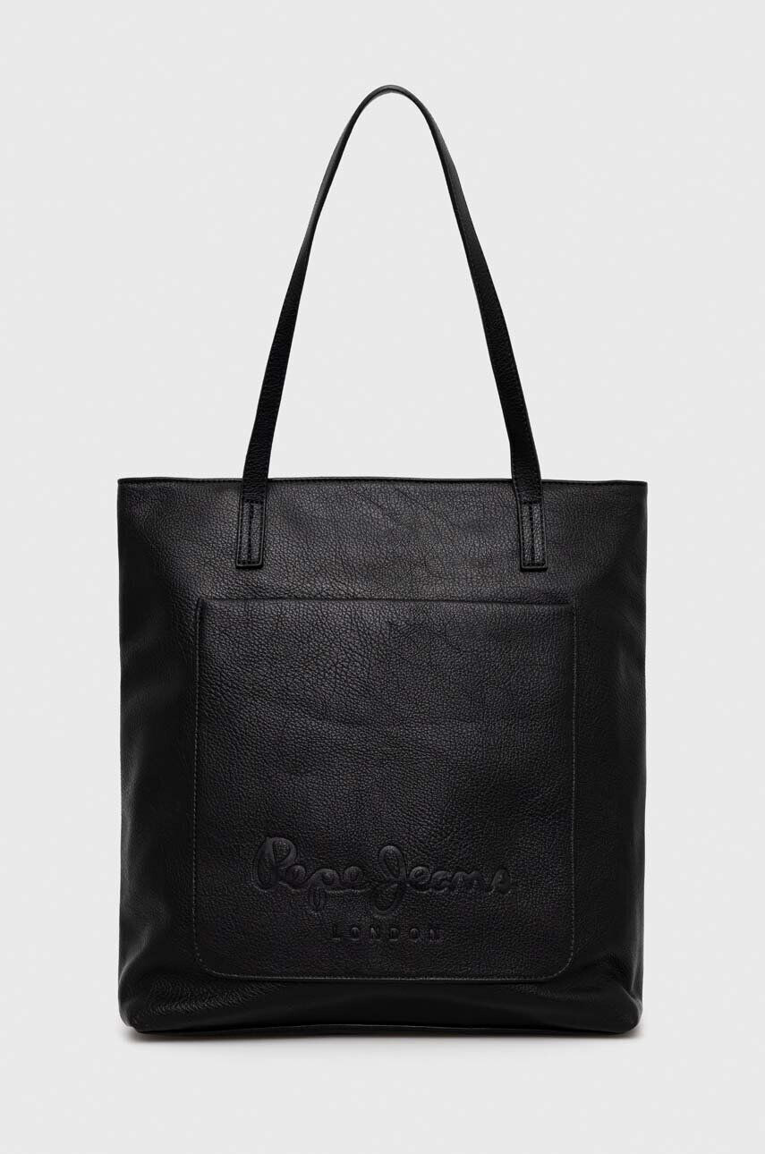 Pepe Jeans poseta culoarea negru - Pled.ro