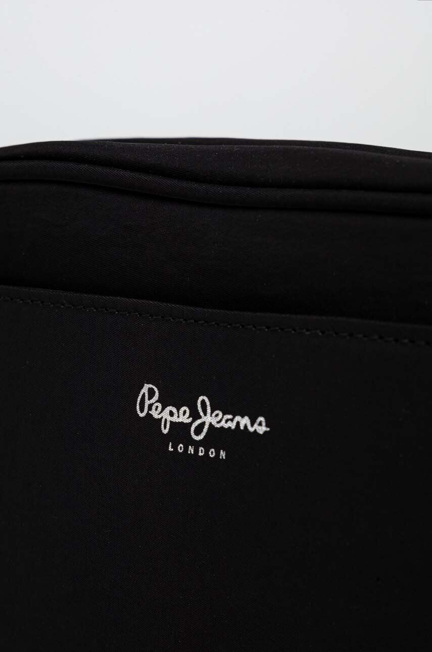 Pepe Jeans poseta BASSY MARGY culoarea negru - Pled.ro