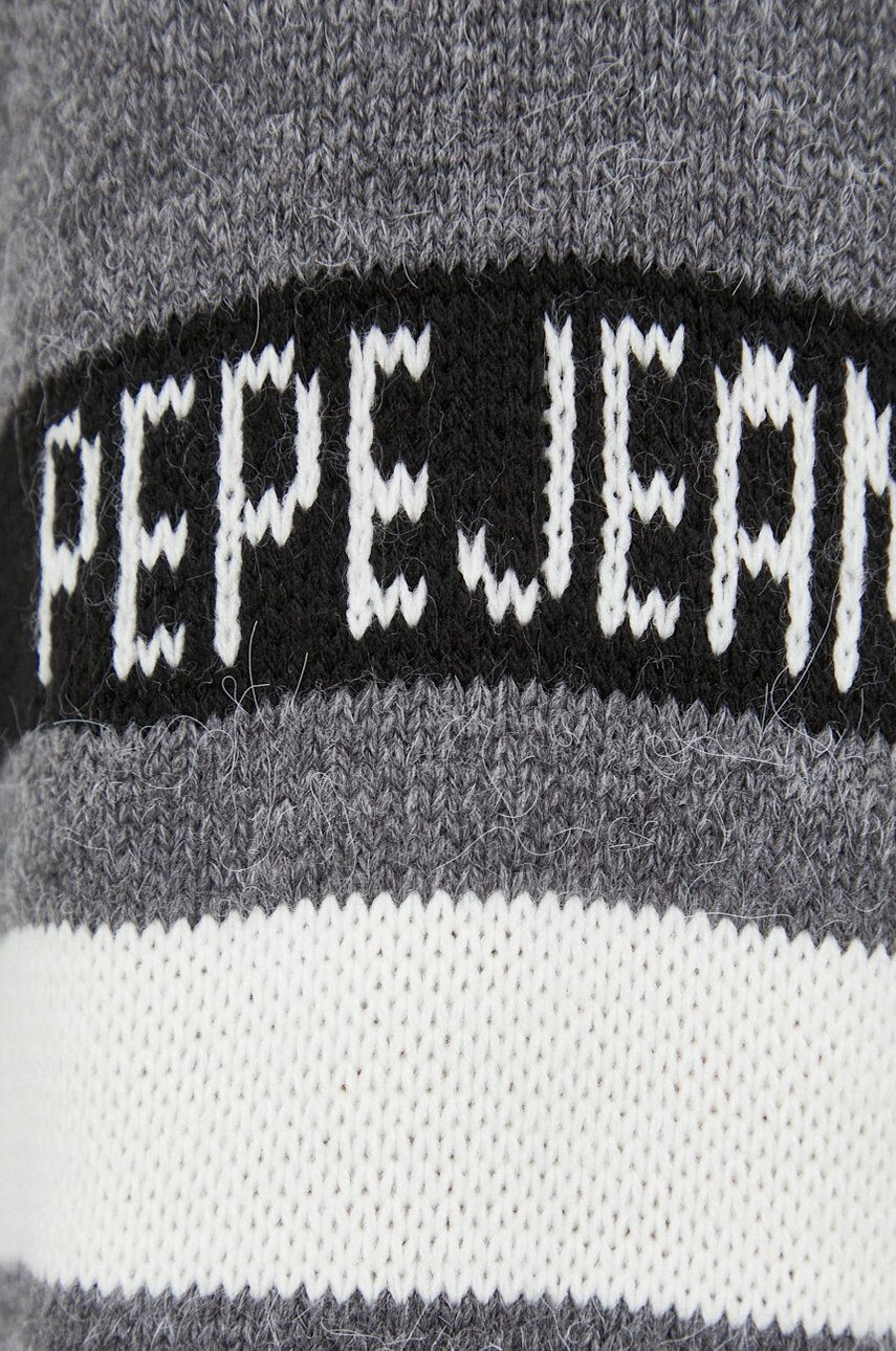 Pepe Jeans pulover Maverick barbati culoarea gri călduros - Pled.ro