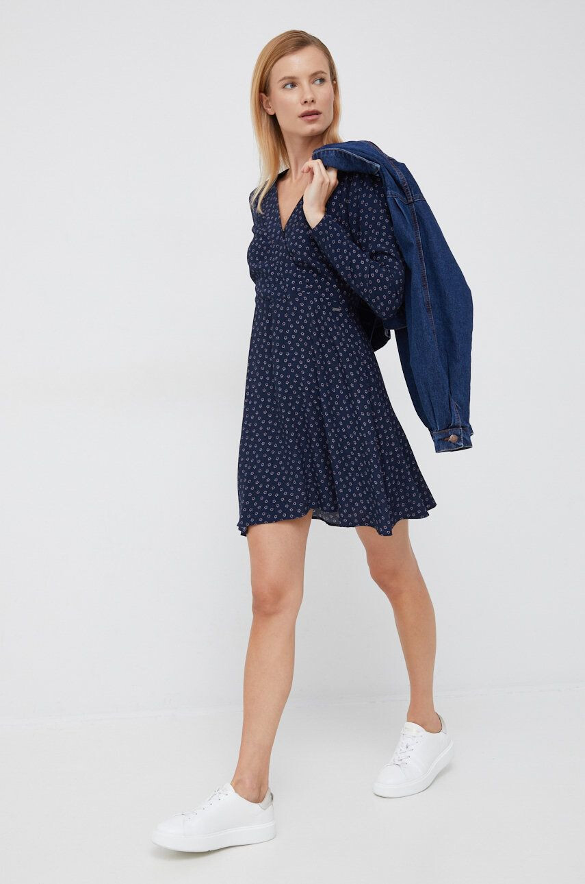 Pepe Jeans rochie mini evazati - Pled.ro