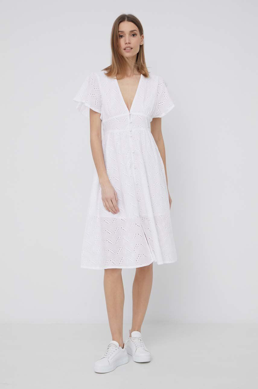 Pepe Jeans rochie din bumbac Mae - Pled.ro