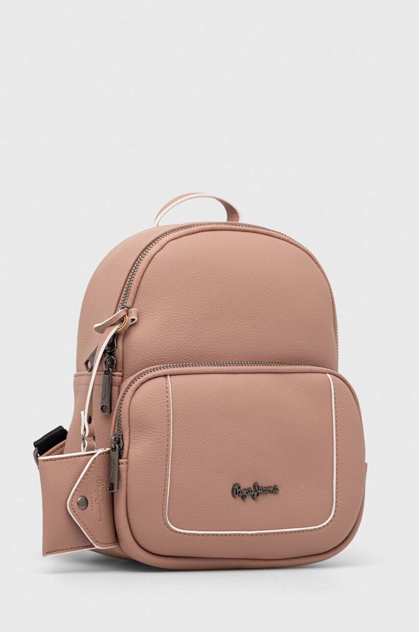 Pepe Jeans rucsac barbati culoarea negru mare cu imprimeu - Pled.ro