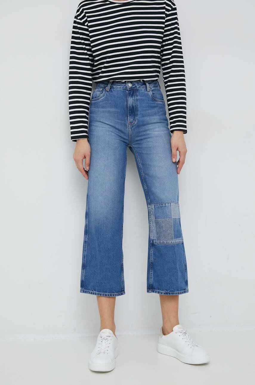 Pepe Jeans salopeta Shay Weave femei - Pled.ro