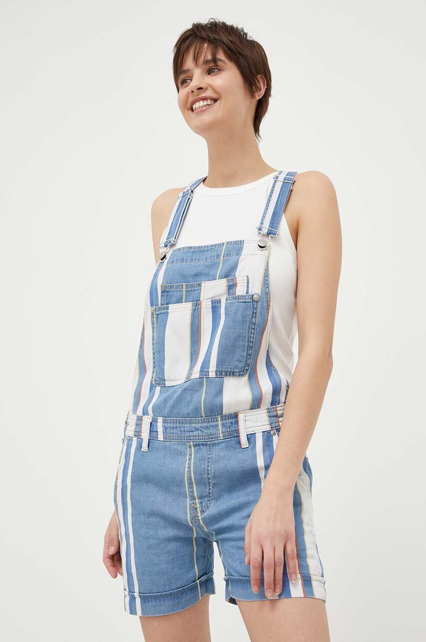 Pepe Jeans salopete din denim Abby - Pled.ro