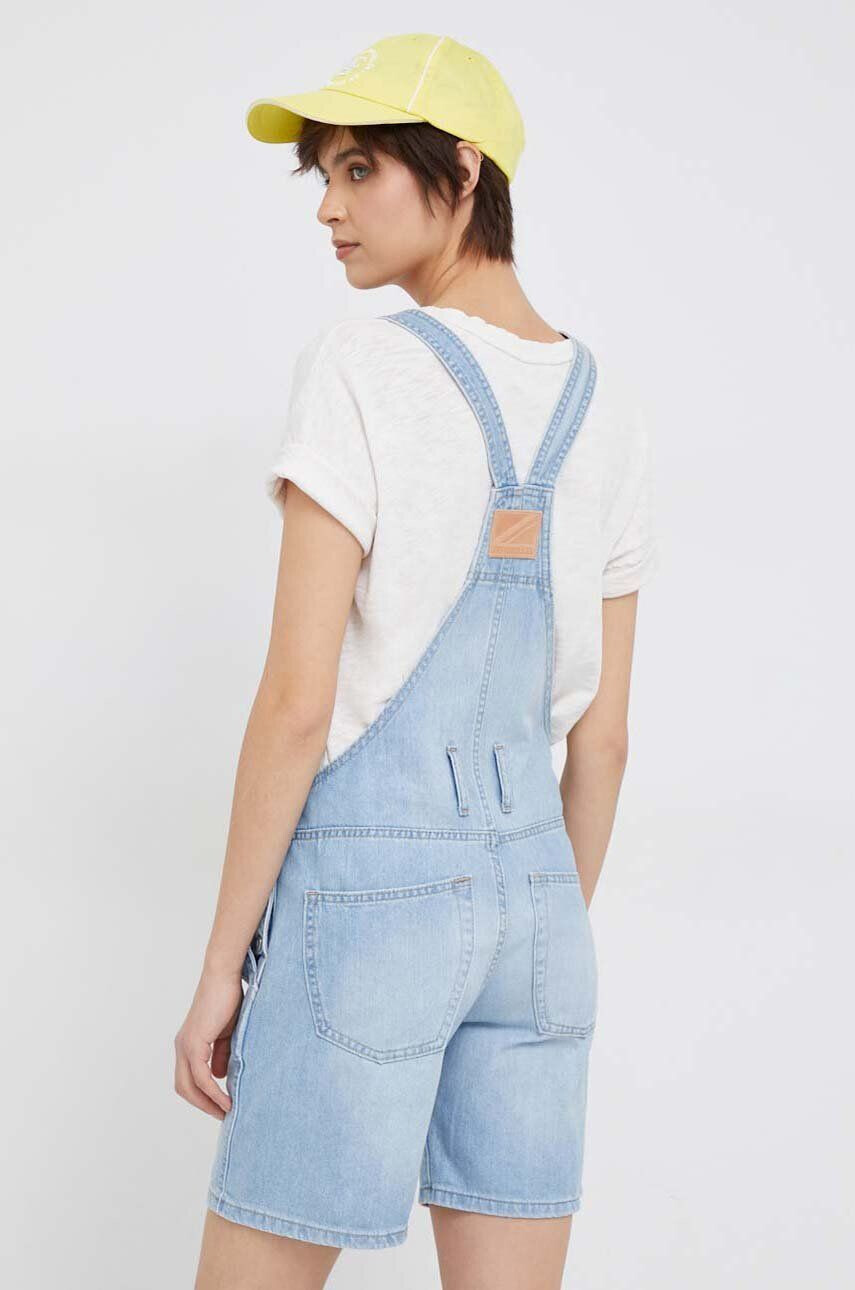 Pepe Jeans salopete din denim Abby Fabby - Pled.ro