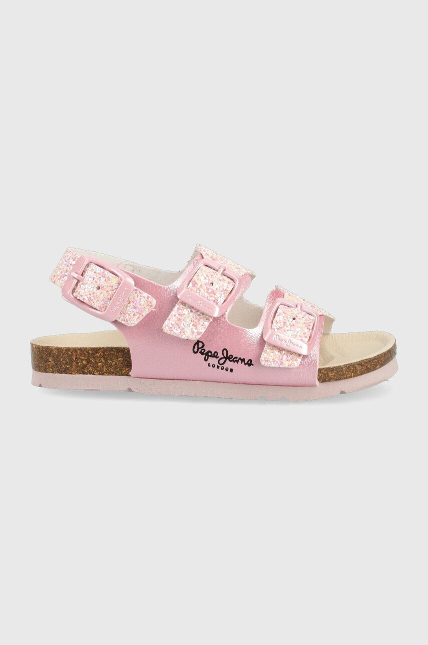 Pepe Jeans sandale copii culoarea roz - Pled.ro