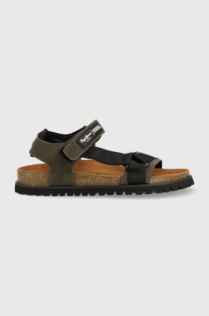 Pepe Jeans sandale din piele intoarsa URBAN - Pled.ro