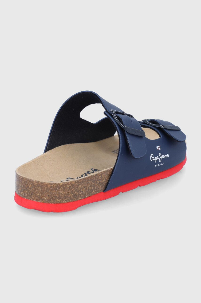 Pepe Jeans slapi copii culoarea albastru marin - Pled.ro