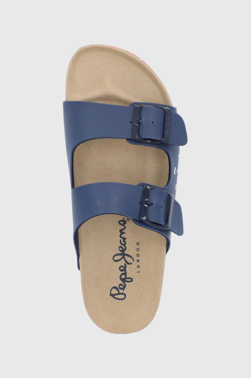 Pepe Jeans slapi copii culoarea albastru marin - Pled.ro