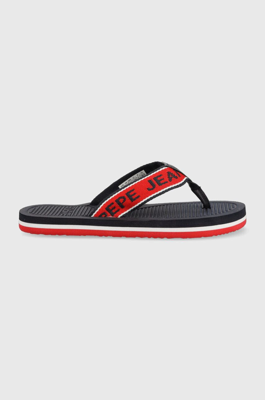 Pepe Jeans slapi copii Off Beach culoarea albastru marin - Pled.ro