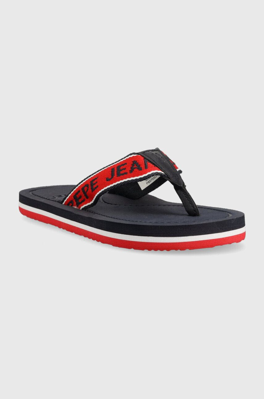 Pepe Jeans slapi copii Off Beach culoarea albastru marin - Pled.ro