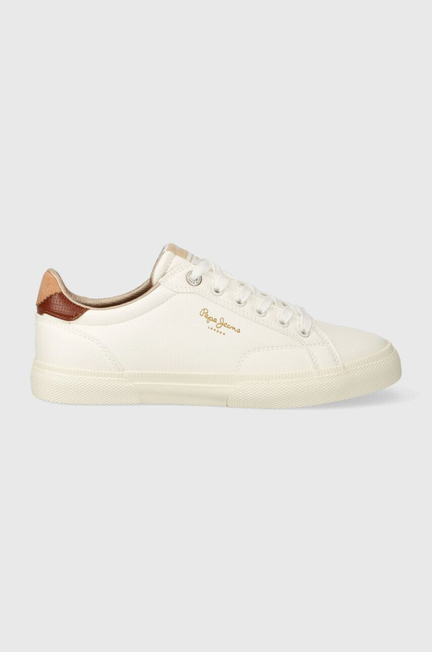 Pepe Jeans sneakers KENTON CLASS W culoarea alb PLS31537 - Pled.ro