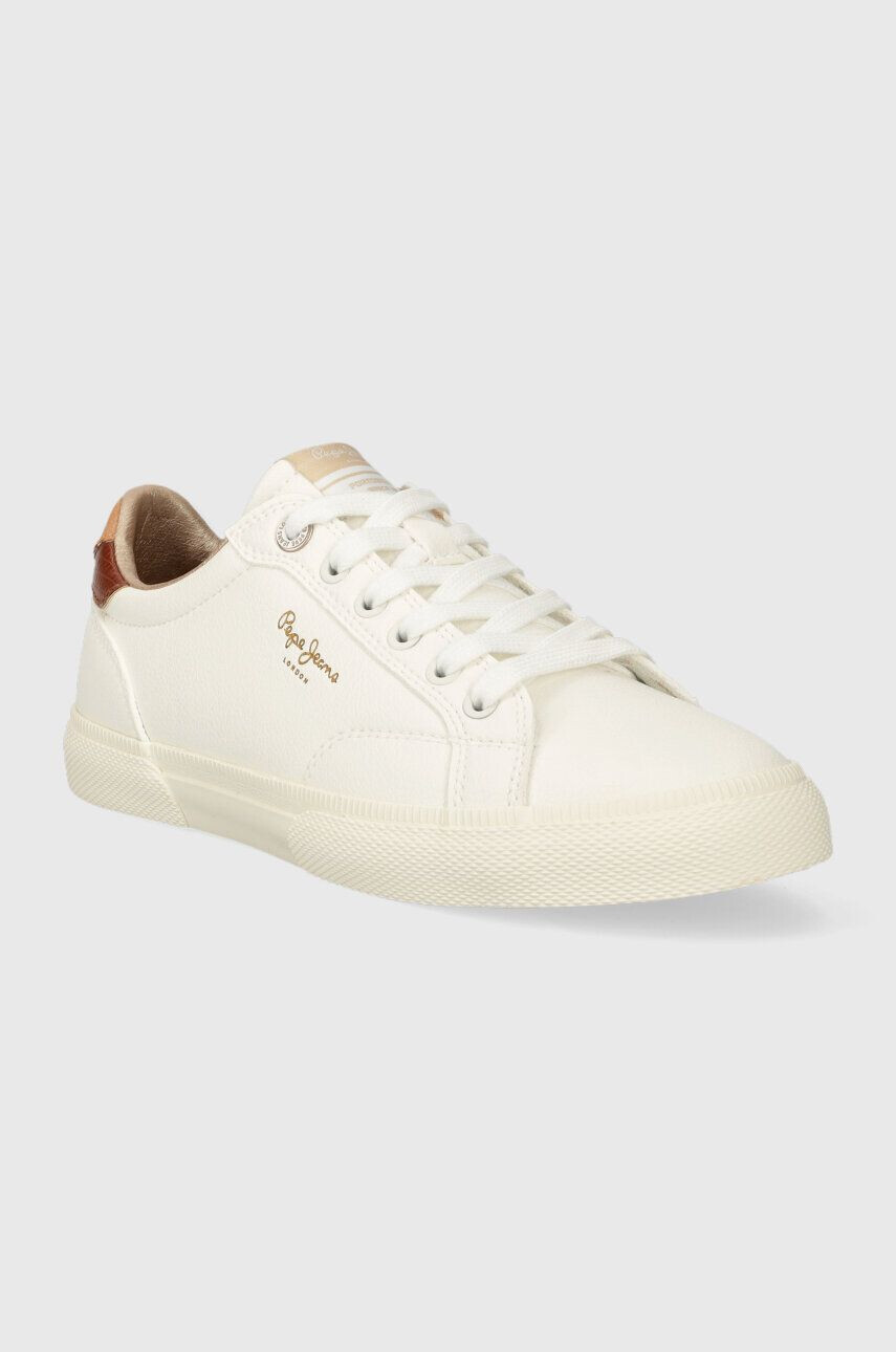 Pepe Jeans sneakers KENTON CLASS W culoarea alb PLS31537 - Pled.ro