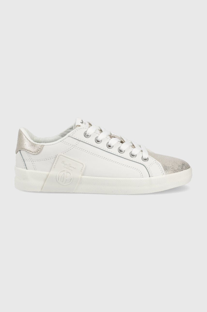 Pepe Jeans sneakers kioto win culoarea alb - Pled.ro