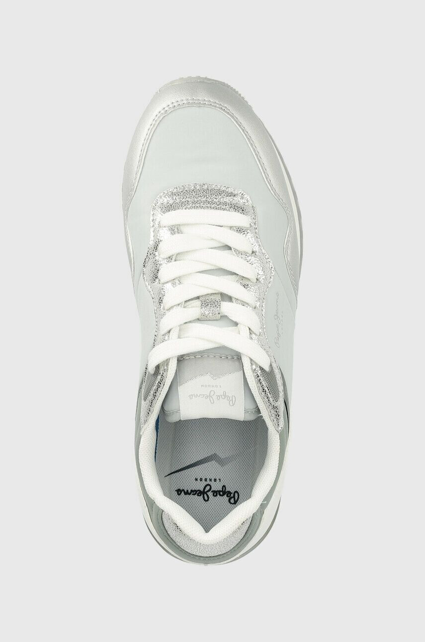 Pepe Jeans sneakers LONDON culoarea argintiu PLS31463 - Pled.ro