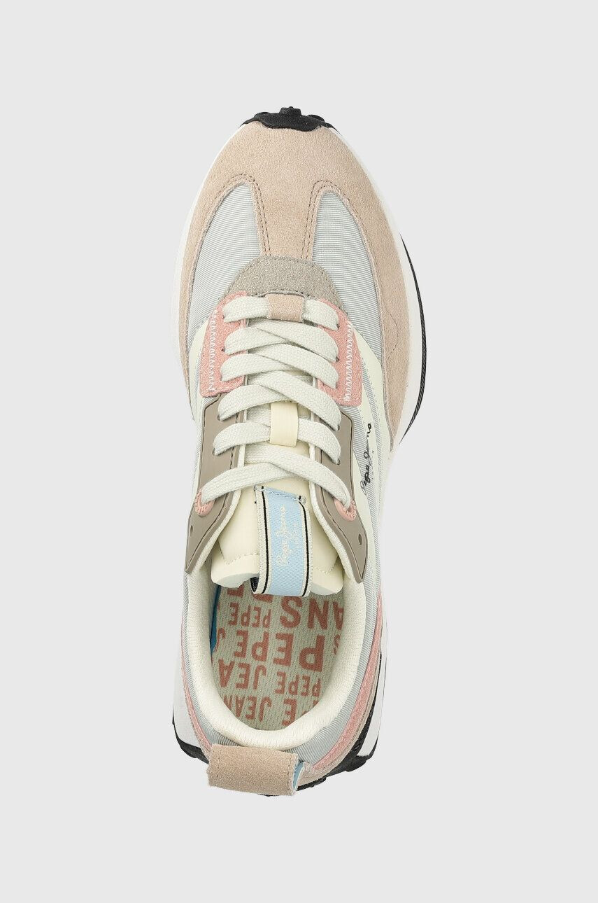 Pepe Jeans sneakers LUCKY culoarea argintiu PLS31485 - Pled.ro