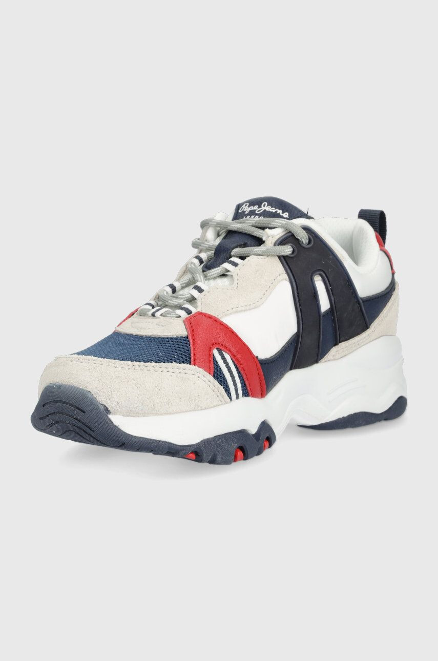 Pepe Jeans sneakers pentru copii culoarea albastru marin - Pled.ro