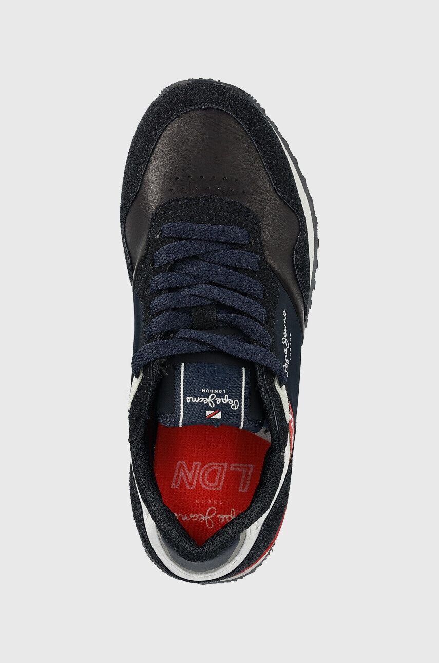 Pepe Jeans sneakers pentru copii culoarea albastru marin - Pled.ro